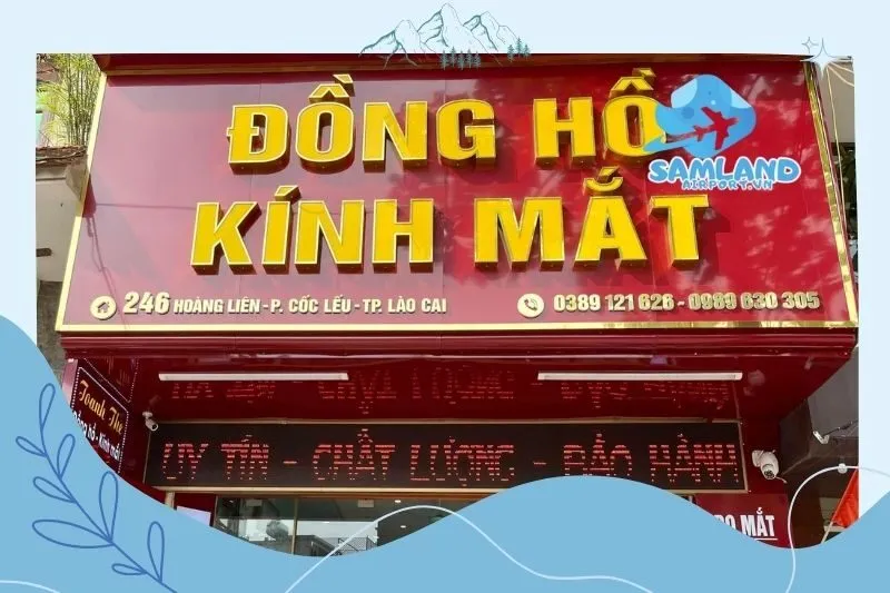 Đồng hồ kính mắt Toanh The Lào Cai