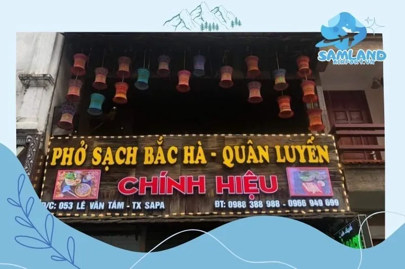 Phở Sạch Bắc Hà Quân Luyến