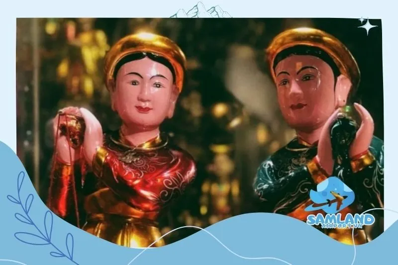 Truyền thuyết về Đền Đôi Cô Cam Đường