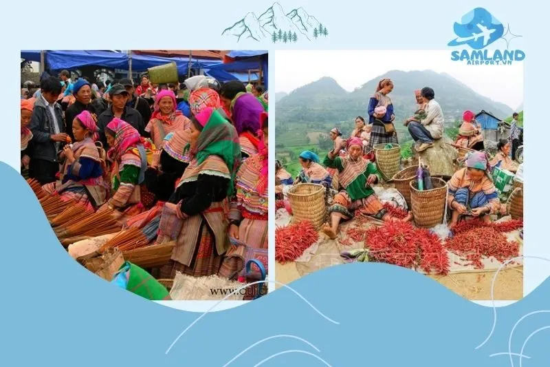 Văn hóa và con người tại Chợ Phiên Bắc Hà